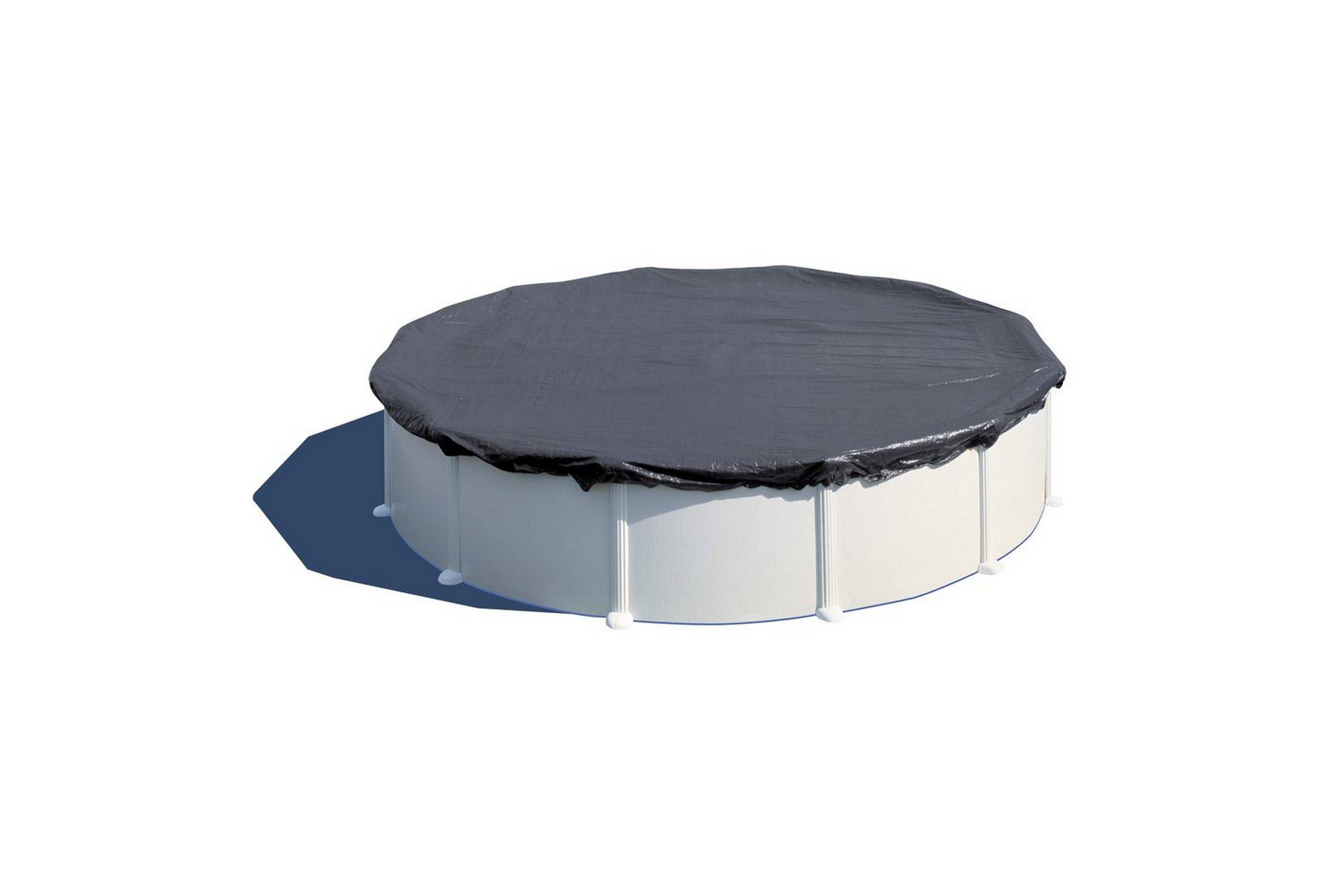 Vinteröverdrag Gre Pool Cover Winter Rund Ø350/360 cm - Poolöverdrag & pooltäcke Blå