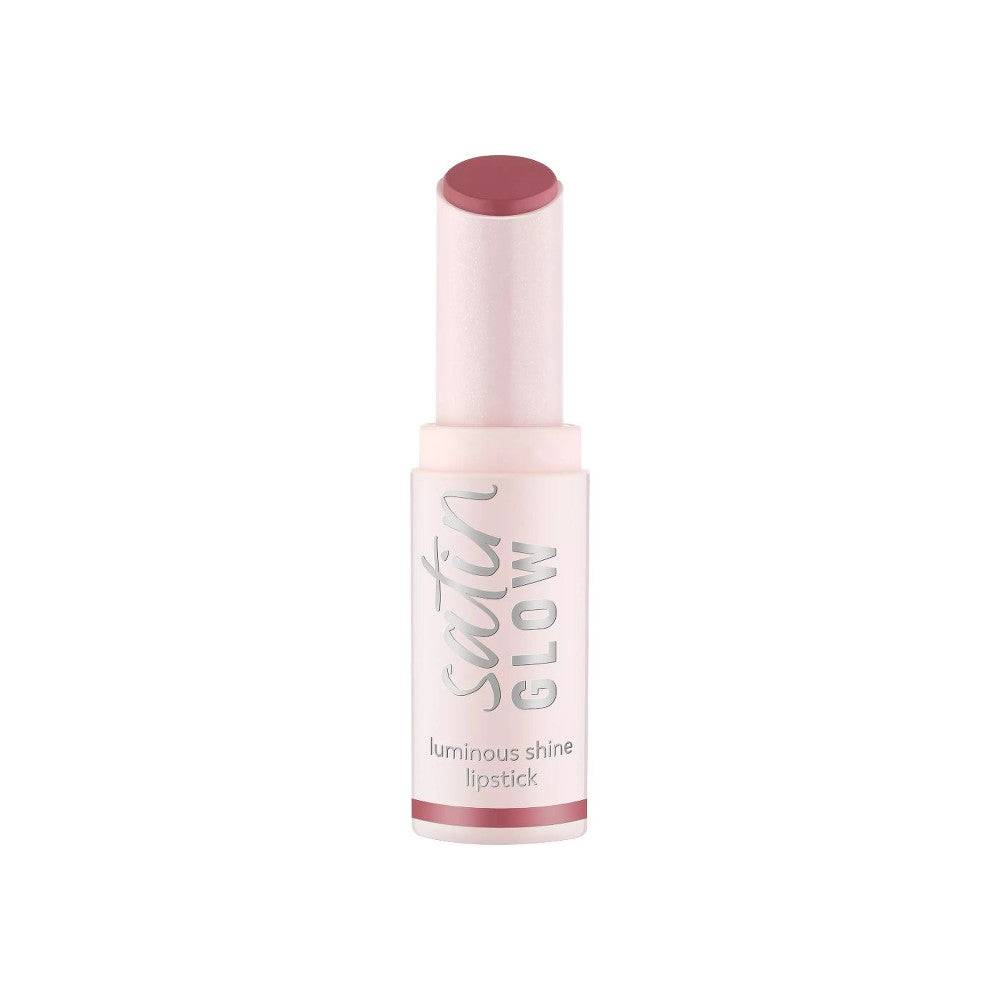 Essence cosmetics Rossetto Satin Glow Luminous Shine 03 Rosa E Lucentezza — Rossetto