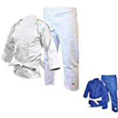 Adidas | Club Judo Gi för barn, pojkar och flickor | Hållbar polycotton judouniform med vitt bälte ingår, 250 g (9 uns)