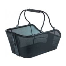 Bagagebærerkurv BASIL CENTO TECH FIBER NORDLICHT MIK, MIK System (ready to go) alumninium solid black (NEW)