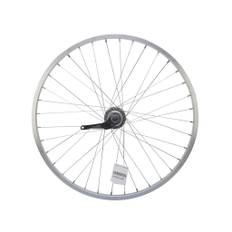 Contec 24" baghjul - Aluminiumsfælg - 19-507 - Shimano Nexus 3 gear - Sølv