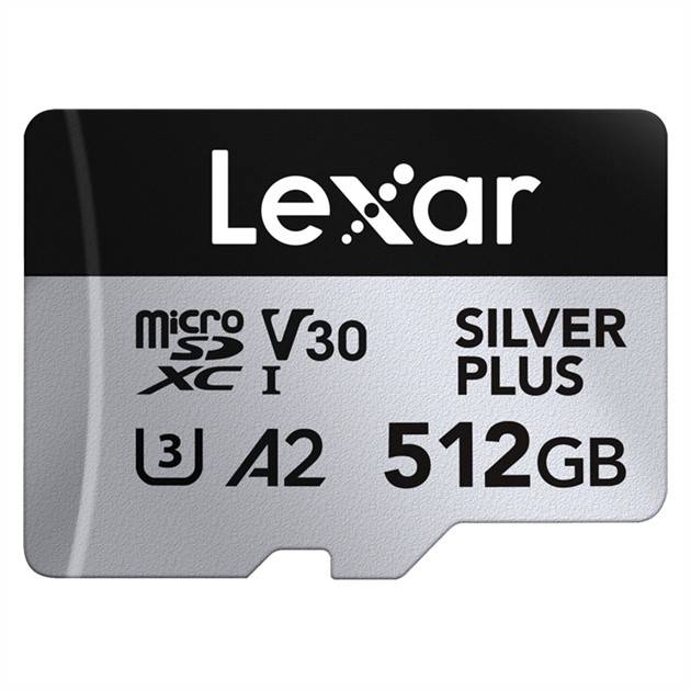 Lexar microSD Silver Plus UHS-I 512GB 1066x