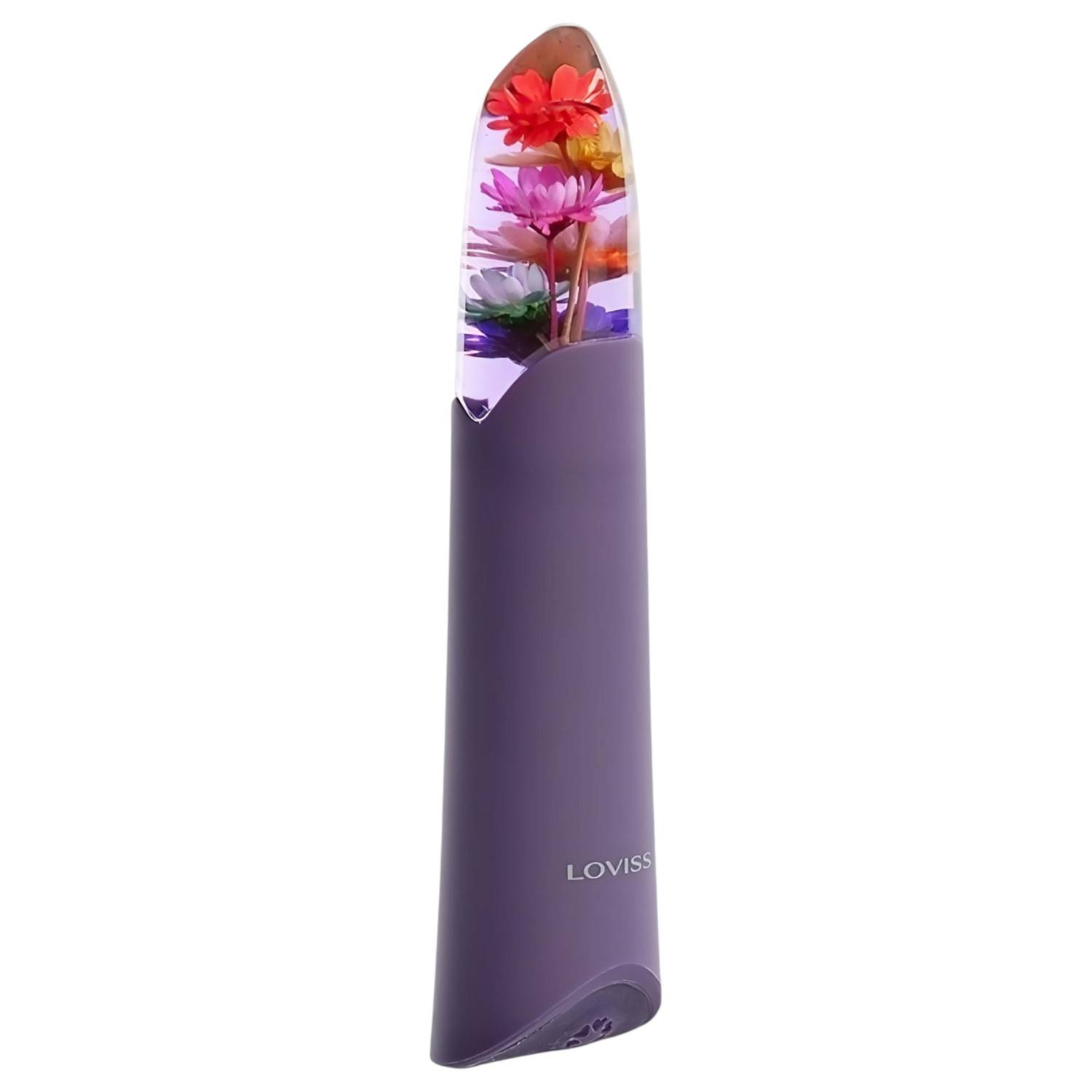 LOVISS Flower - mini stavvibrator (lilla).