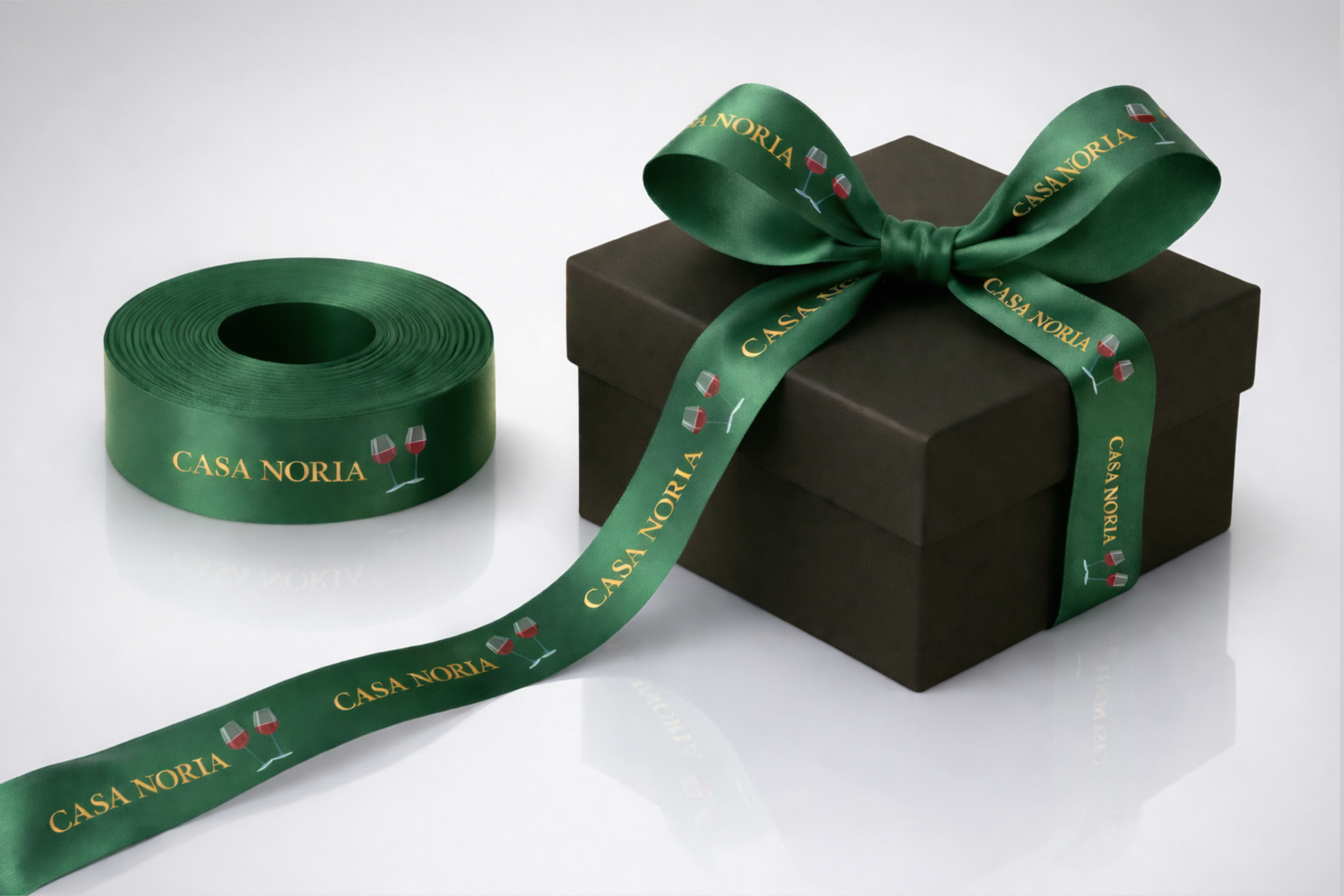 Gavebånd polyester med digitaltryk - Design selv - JM BandÂ®