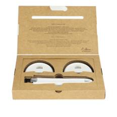 CRISTEL - Mutine Removable Set 1 Handle And 2 Side Handles - White - Øvrige bageredskaber - Brun