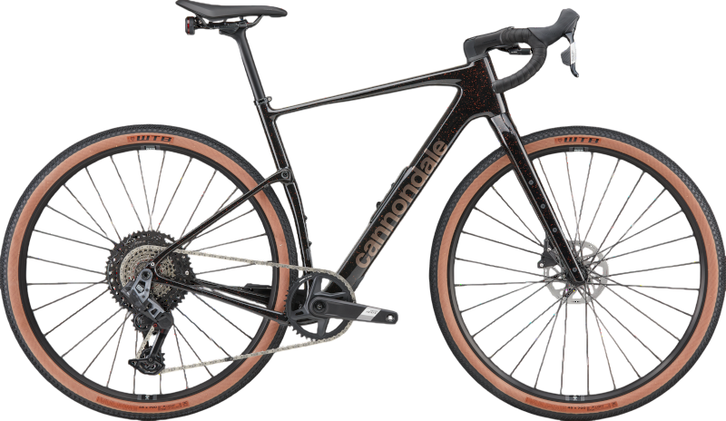Gravel bike Cannondale Topstone Carbon 2 AXS SmartSense Copper Ore 61 - Brun ( )