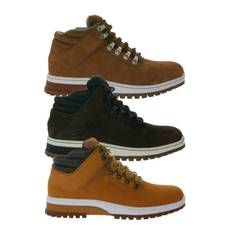 PARK AUTHORITY by K1X | Kickz H1ke Territory Superior Herren Wander-Schuhe aus Echtleder Sneaker-Boots in verschiedenen Braun-Farben