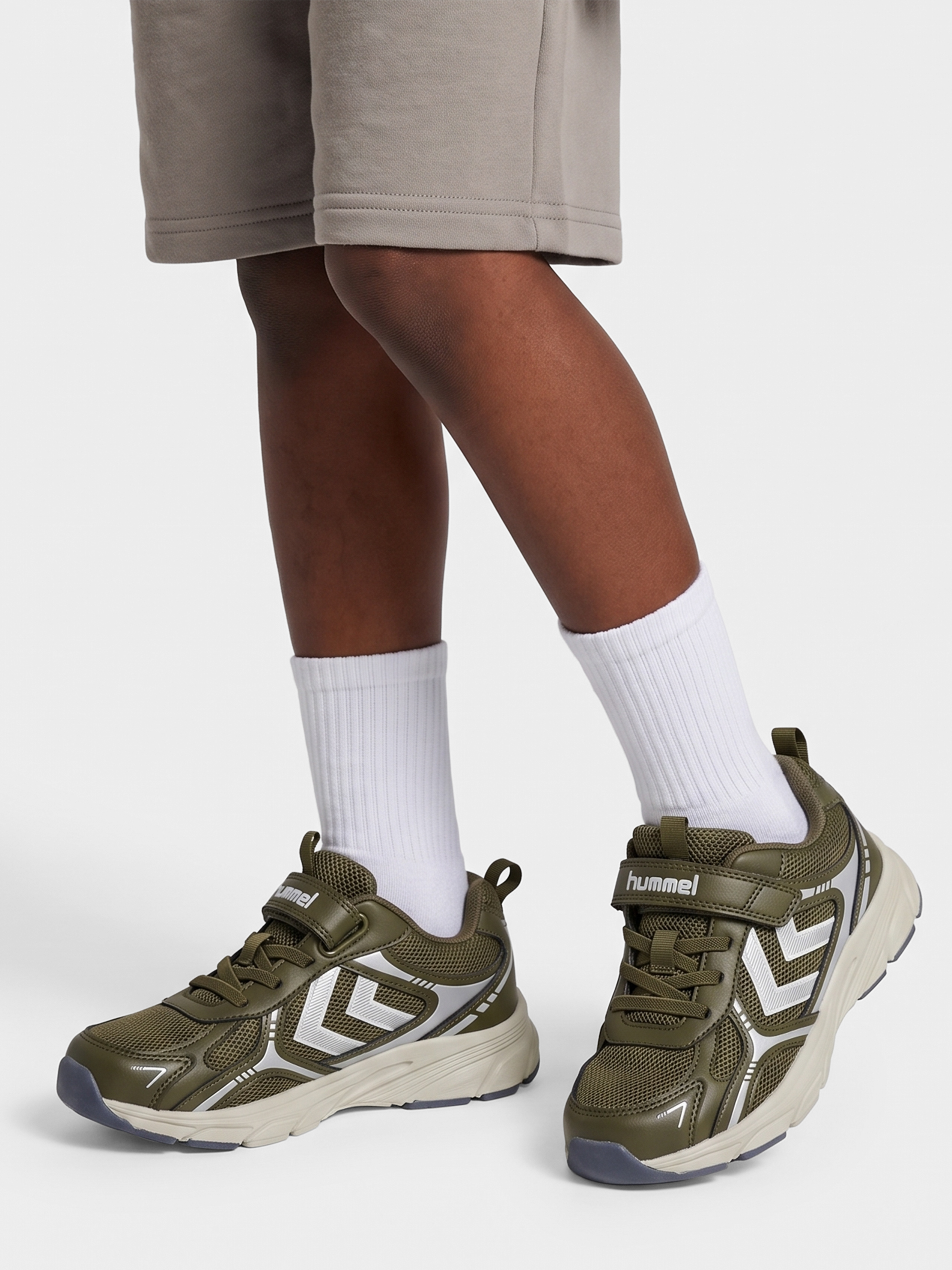 Hummel - Effort One Vc Jr | Green | Cross Trainers | Børn | Str. 38 - Hurtig levering 1-2 hverdage