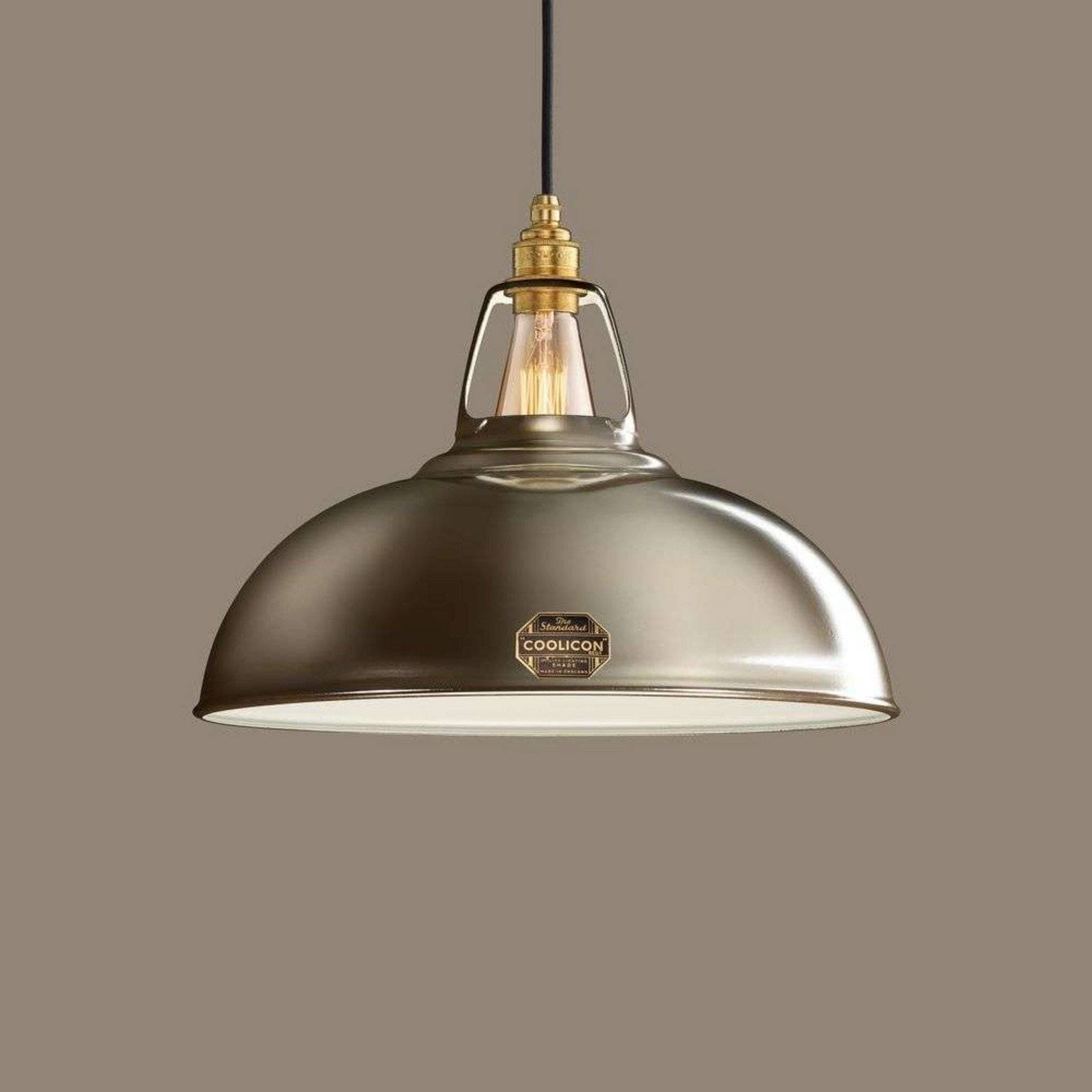 Pendel lampe Coolicon, Guld / Messing, Stue, Metal