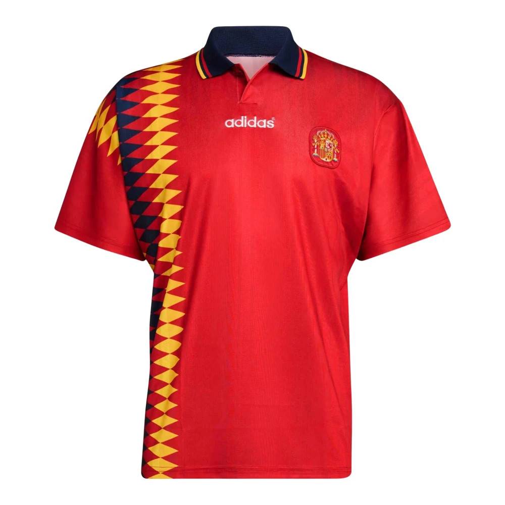 Adidas Originals Spanien Hjemmebanetrøje 1994 - Toppe - Herre - Rød - L - Polyester
