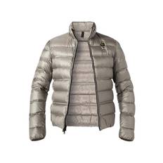 Blauer. USA Herren Daunenjacke grau Nylon unifarben