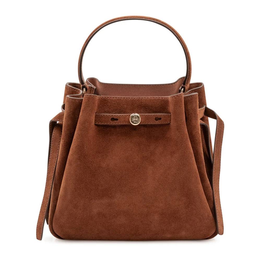 Tory Burch Romy Spandtaske - Tasker - Dame - Brun - ONE SIZE - Uld