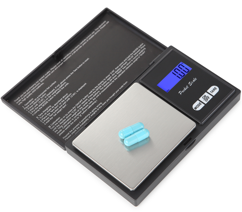 High Quality Custom 500g 0.01g Jewelry Weighing Digital Pocket Scale Electronics Digital Gram Gem Weight Pocket Jewelry Scale