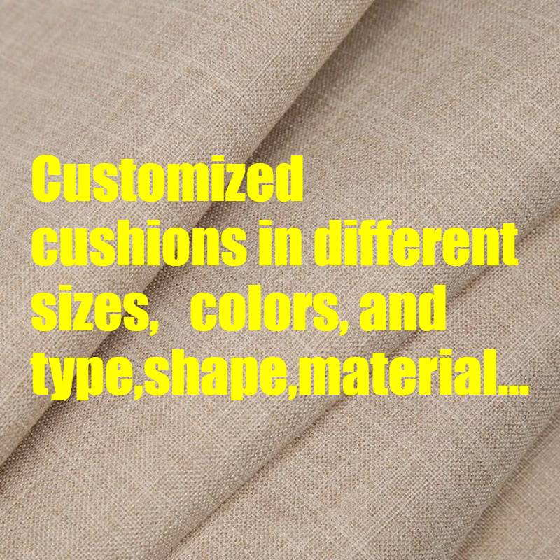 Customized Cushions in Different Sizes, Colors, and Type, Shape, Material...