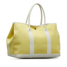 Hermès Vintage Garden Party Stl. - Totebags Från Magasin - Yellow (L 25cm x W 36cm x D 17cm)