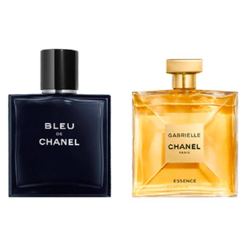 CHANEL Bleu De Chanel Eau de Toilette + Gabrielle Chanel Essence Eau De Parfum 2-delat set