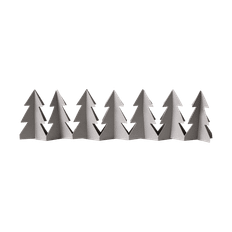 DBKD Tree in a row dekoration 60 cm Mole