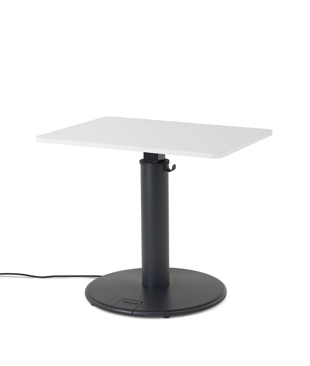 OE1 rechthoekig stabureau in Studio Wit by Herman Miller