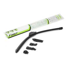 Torkarblad Valeo First Multiconnection 575009 650mm Flatblade-torkarblad Krokinfästning, Top Lock, Fäste pinne VOLVO: V70 3, S80 II, XC60 I
