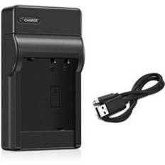 Nätadapterladdare för sony ccd-trv 65, ccd-trv 75, ccd-trv 78, ccd-trv 85, ccd-trv 87, ccd-trv 88, ccd-trv 89 handycam videokamera - 1x mikro usb-laddare