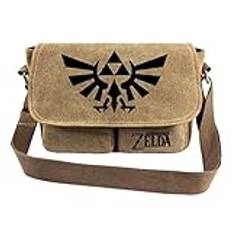 WANHONGYUE Anime små messengerväskor kanvas axelväska mini sling väska crossbody väska vardaglig handväska, Legenden om Zelda 1, En storlek