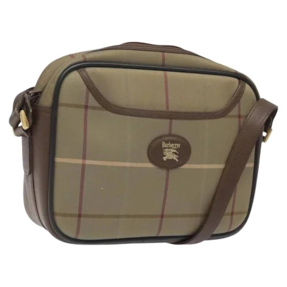 Burberry Vintage - Pre-owned Canvas Axelremsväska Vintage - Dam - ONE Size - Läder