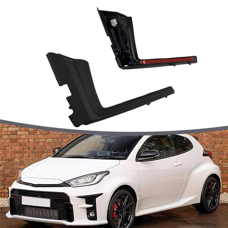 53866-52090 53867-52090 Bil Framruta Wrap Hörndekoration För Toyota Yaris 2012 2013 2014 Torkarblad Sida Trimskydd Lock