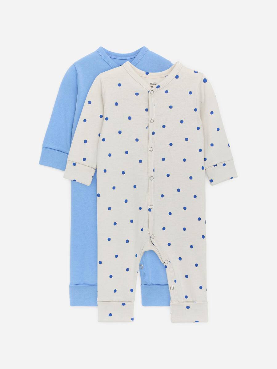 ARKET All-in-One Pyjama Set Of 2 -Beige, 50/56