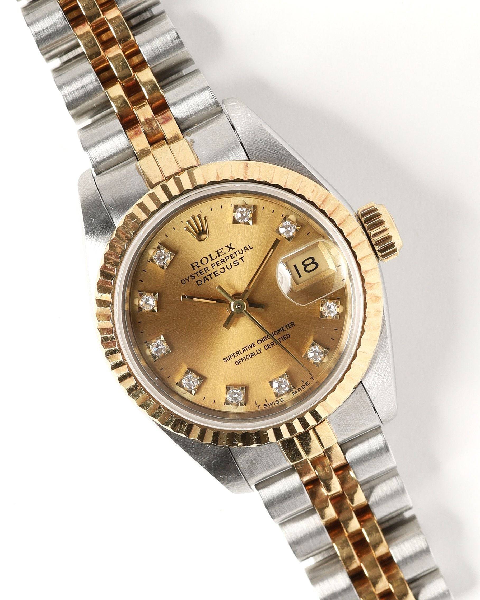 Rolex Lady-Datejust 26mm 1990 Watch - Multicolour (One Size)