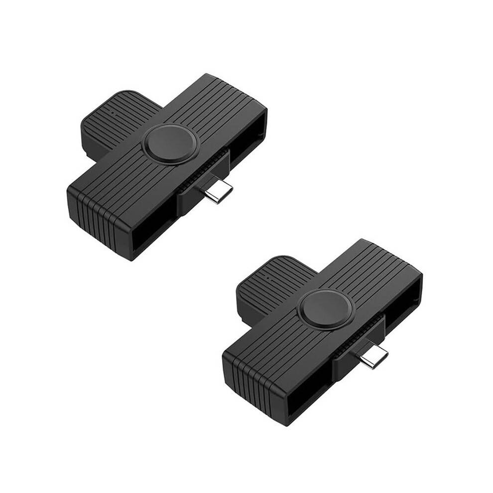 2X Type C Card Reader Card/SIM/ID/CAC Card Card Reader Adapter for Android Phones PC Computer