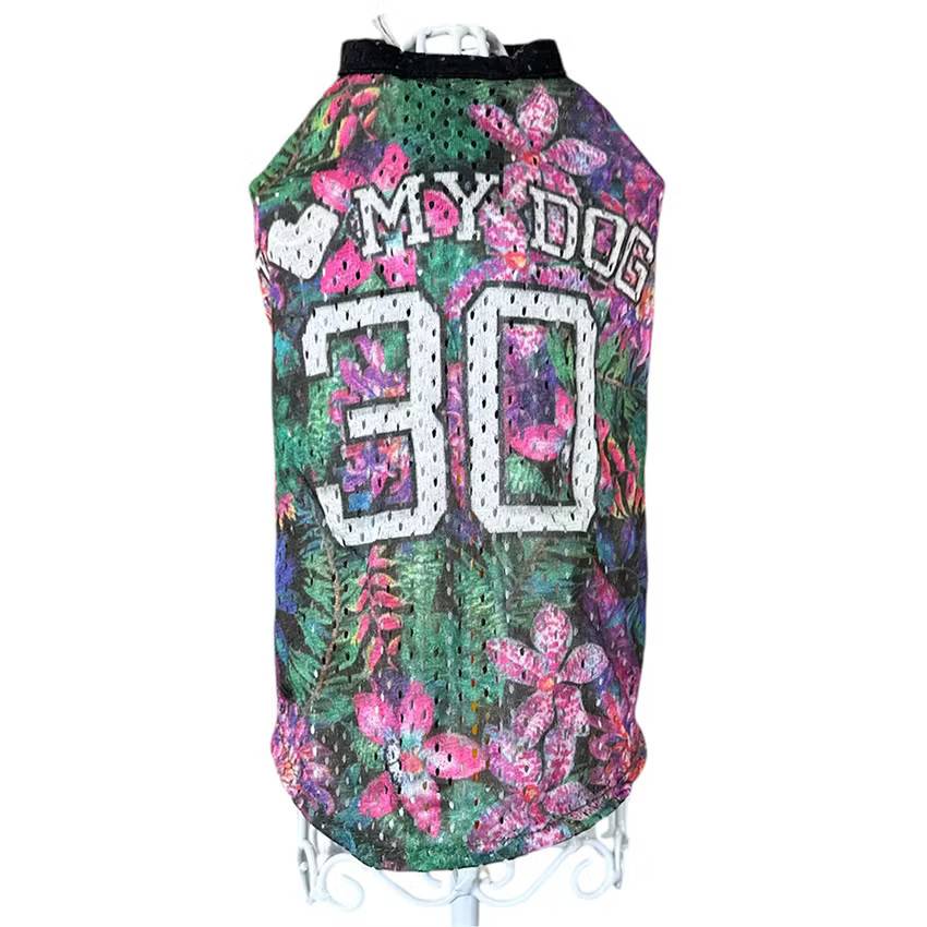 I Love My Dog Safari T-shirt Orchid 25cm