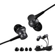 Original xiaomi kolv färsk version hörlurar 3.5mm standardplugg hörlurar hd mic trådbundna headset för xiaomi huawei redmi telefoner