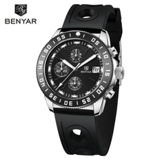 Benyar Windstorm Silver Black Rubber