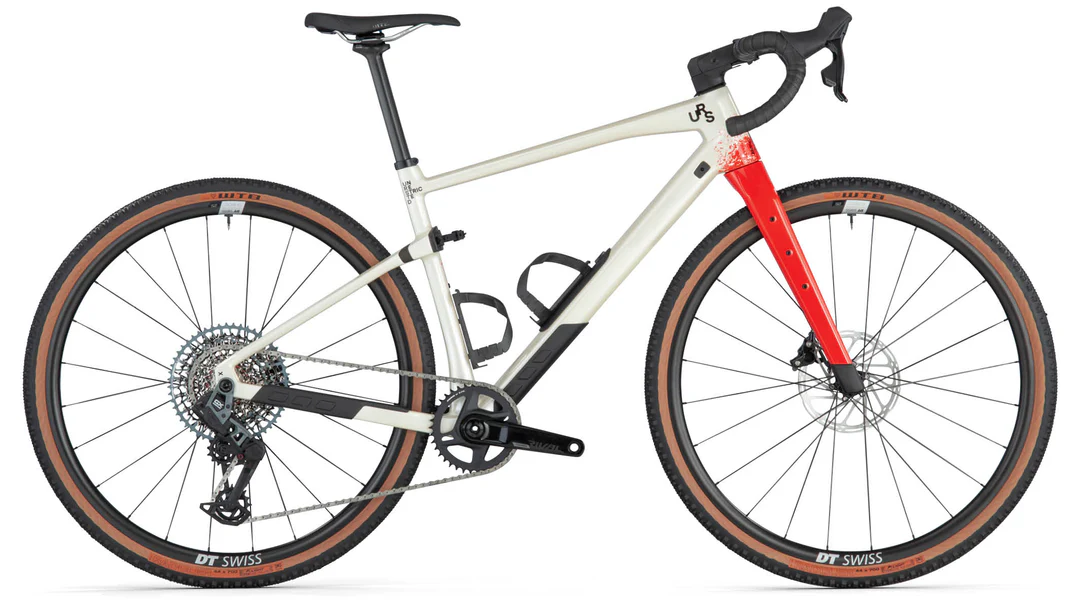 BMC URS 01 FOUR 2025 - Sram Rival eTap AXS 1x12sp - DT Swiss G 1800 SPLINE - 143 / XS / PEARL WHITE / RED