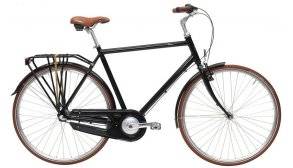 Ebsen Toulouse 3G Sort<BR> - 2017 Herre Retrocykel
