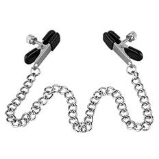 Peadxuno Nipple Clamps Halsband med justerbar Clip Clit Clip Nippel Clip för parälskare spel
