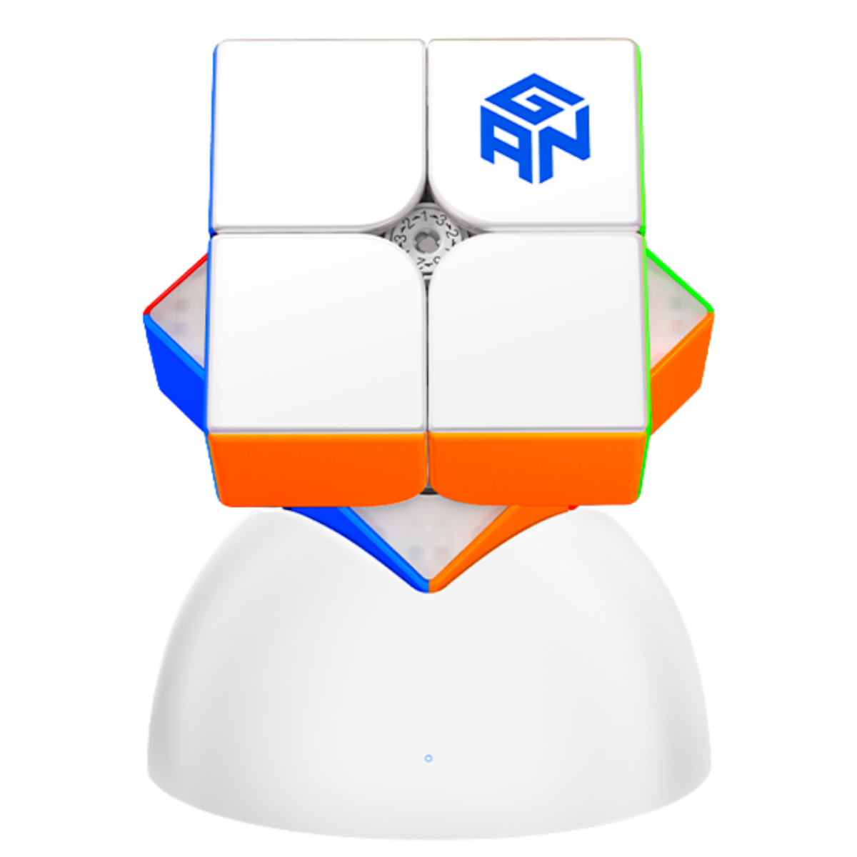 GAN 251 ui 2x2 Smart Cube Stickerless UV Coated - Rubiks Kub