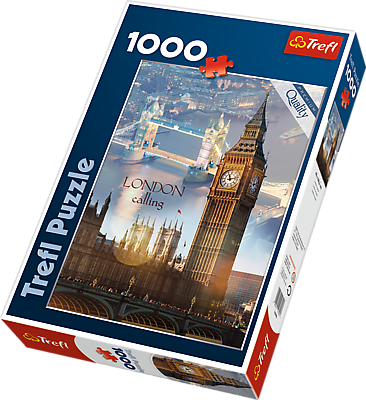 Puslespil London Big Ben, 1000 brikker