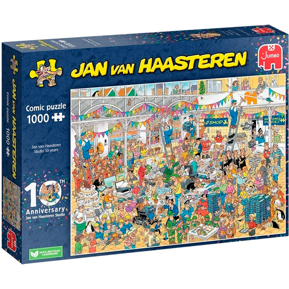 Jan Van Haasteren Puzzle - JVH Studio (1000 pieces) Default Title