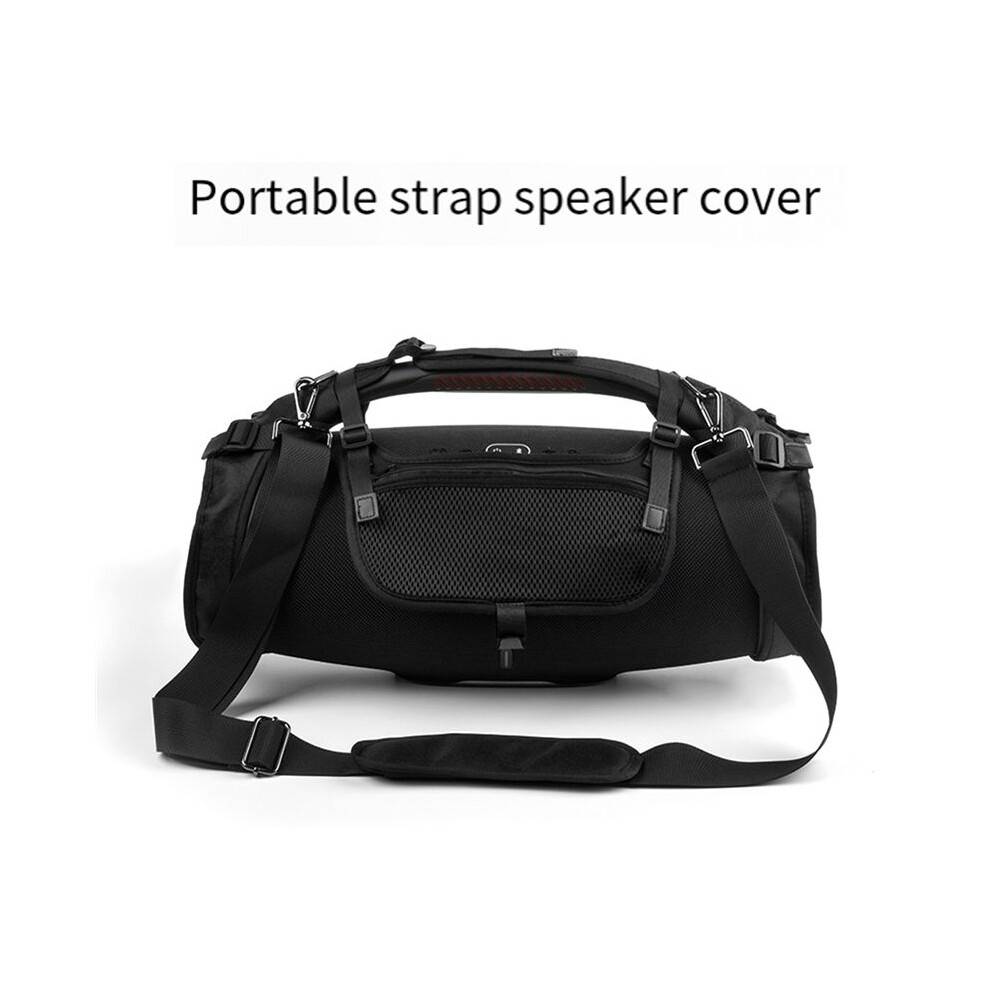 Portable Audio Storage Case Speaker Bag Travel Cover with Shoulder Strap for Boombox 1/2/3 Speaker,A