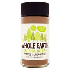 WHOLE EARTH ORGANIC NO CAF KOFFEINFRITT KAFFE eko