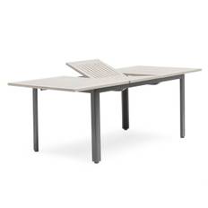 Nydala Havebord - 90x150/200 cm - Lys Grå