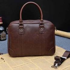 Mäns företag pu läder handväska portfölj mean handväska sacoche homme messenger väskor laptop väska