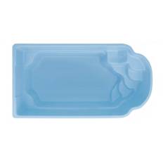 Fjordpool Glasfiberpool Husqvarna 6,5x3x1,4m - 6.5x3x1.4m