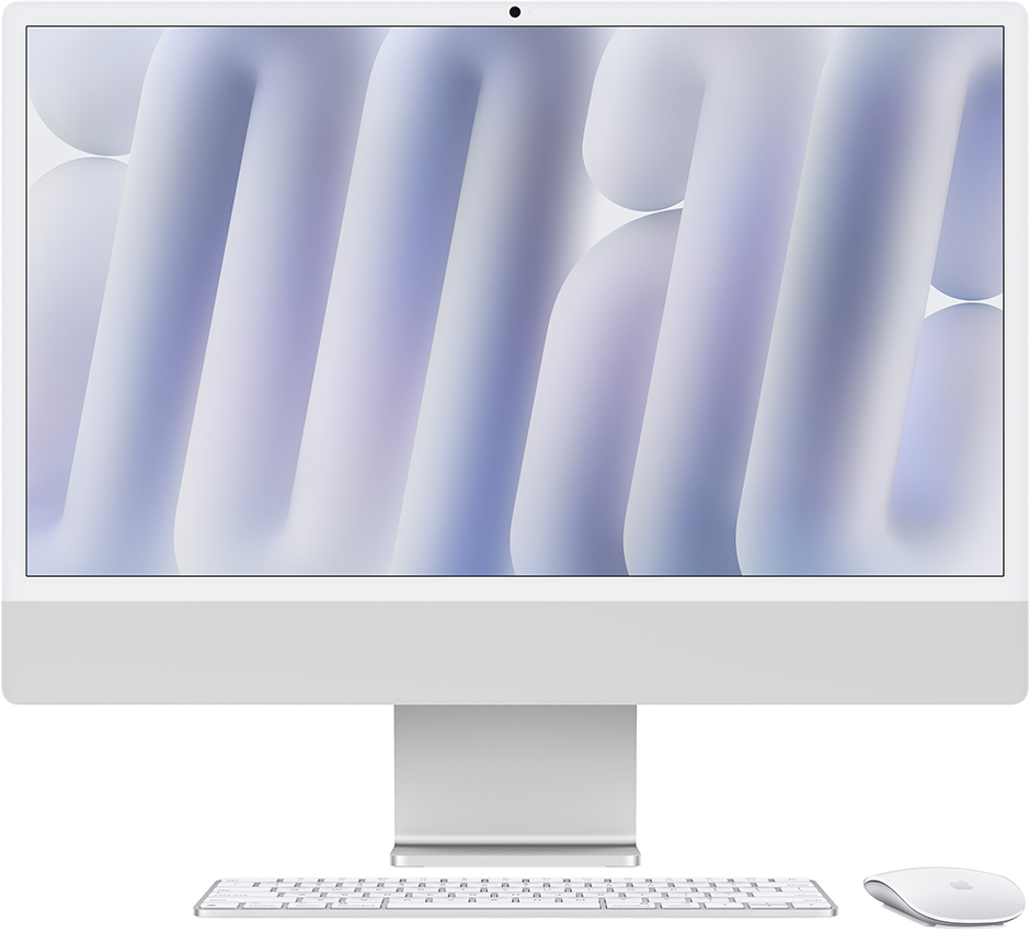 iMac 24-tum, M4 8-core, grafik 8-core, 16GB RAM, 1TB, SSD, Silver
