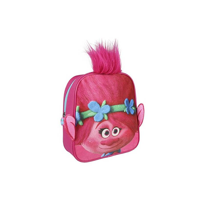 Cerdá Trolls Poppy Kinder-Rucksack, 28 cm, Blau (Fucsia)