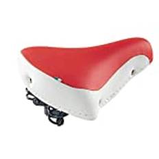 Selle Montegrappa Cykelsadel Cruiser Bike Sadel Comfort Sadel SM 08 F i 6 färger SKAI Italien vit röd
