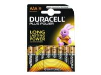 (ComputerSalg) Duracell - Batteri 8 x AAA - alkaliskt - 1150 mAh