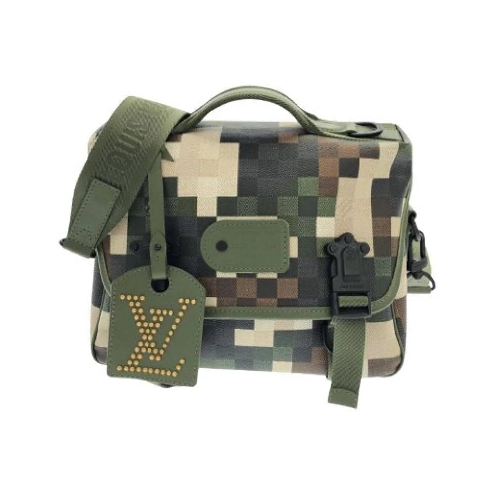 Louis Vuitton Vintage - Pre-owned Damouflage LV Trail Messenger Coated Canvas Shoulder Bag Vintage - Dam - ONE Size -
