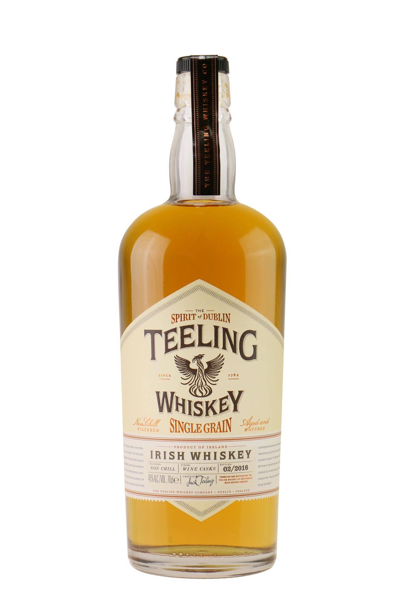 Teeling Whiskey - Single Grain Irish Whiskey 46% alk..